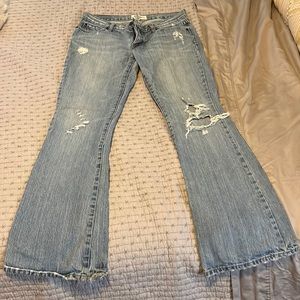 Abercrombie & Fitch vintage wide flare jeans